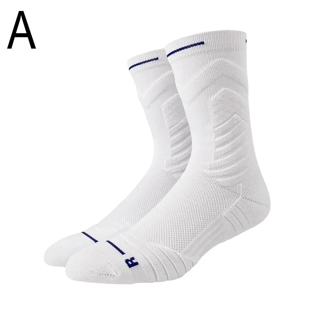 Bullfight 2.0 Men's High-top Sports Towel Pickleball Socks Bottom Practical Professional Long-tube Mid-tube Elite Thick Running