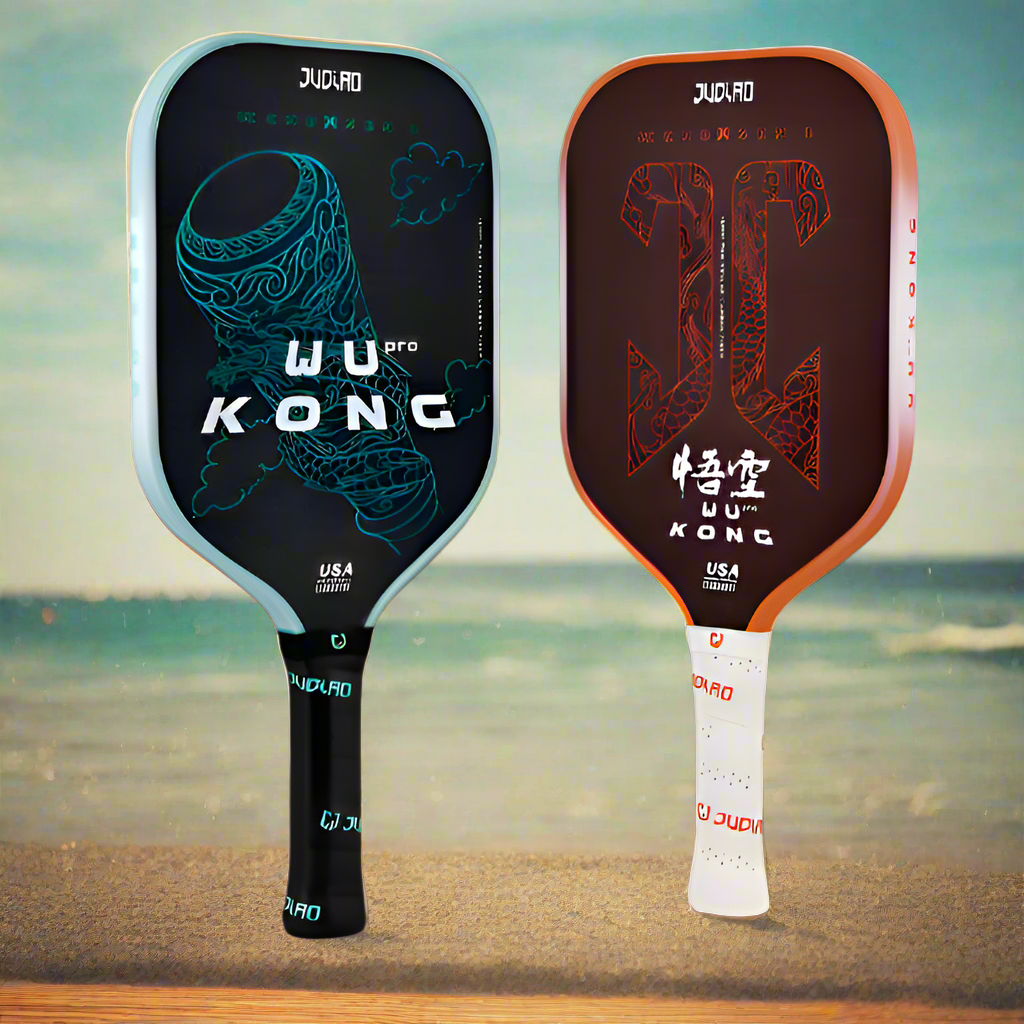 Juciao USAPA Approved Kevlar Carbon Fiber Pickleball Paddle Thermoformed Unibody Spin Textured Surface