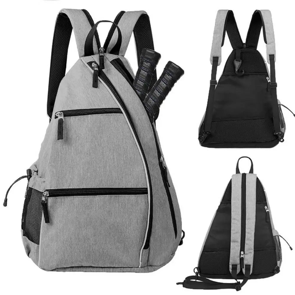 Lightweight Pickleball Backpack with Water Bottle Holder Multifunctional Tennis Bag Adjustable Phone Pocket Sports Backpacks