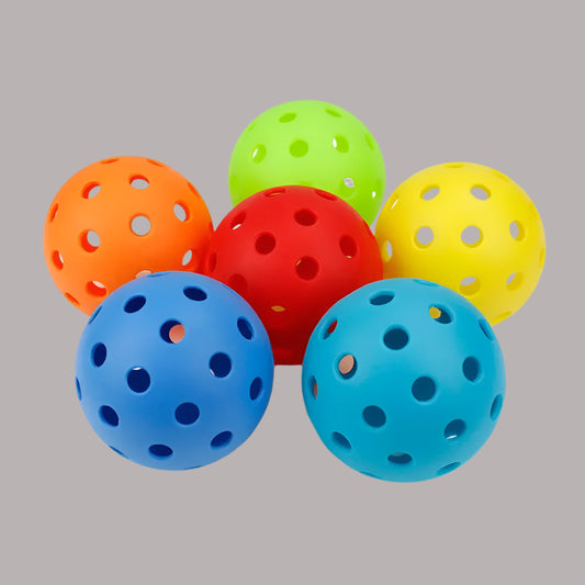 Pickleball 74MM Durable 40 Holes Outdoor 6/12/24Pcs Pickleballs 26g Outdoor for Competition pickleball Packs of Pickleballs