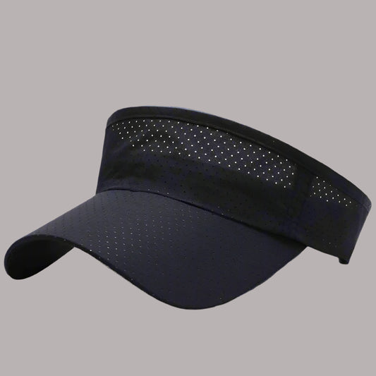Summer Breathable Air Sun Hats Men Women Adjustable Visor UV Protection Top Empty Solid Sports Tennis Running Sunscreen Cap Hat