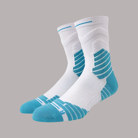 Bullfight 2.0 Men's High-top Sports Towel Pickleball Socks Bottom Practical Professional Long-tube Mid-tube Elite Thick Running